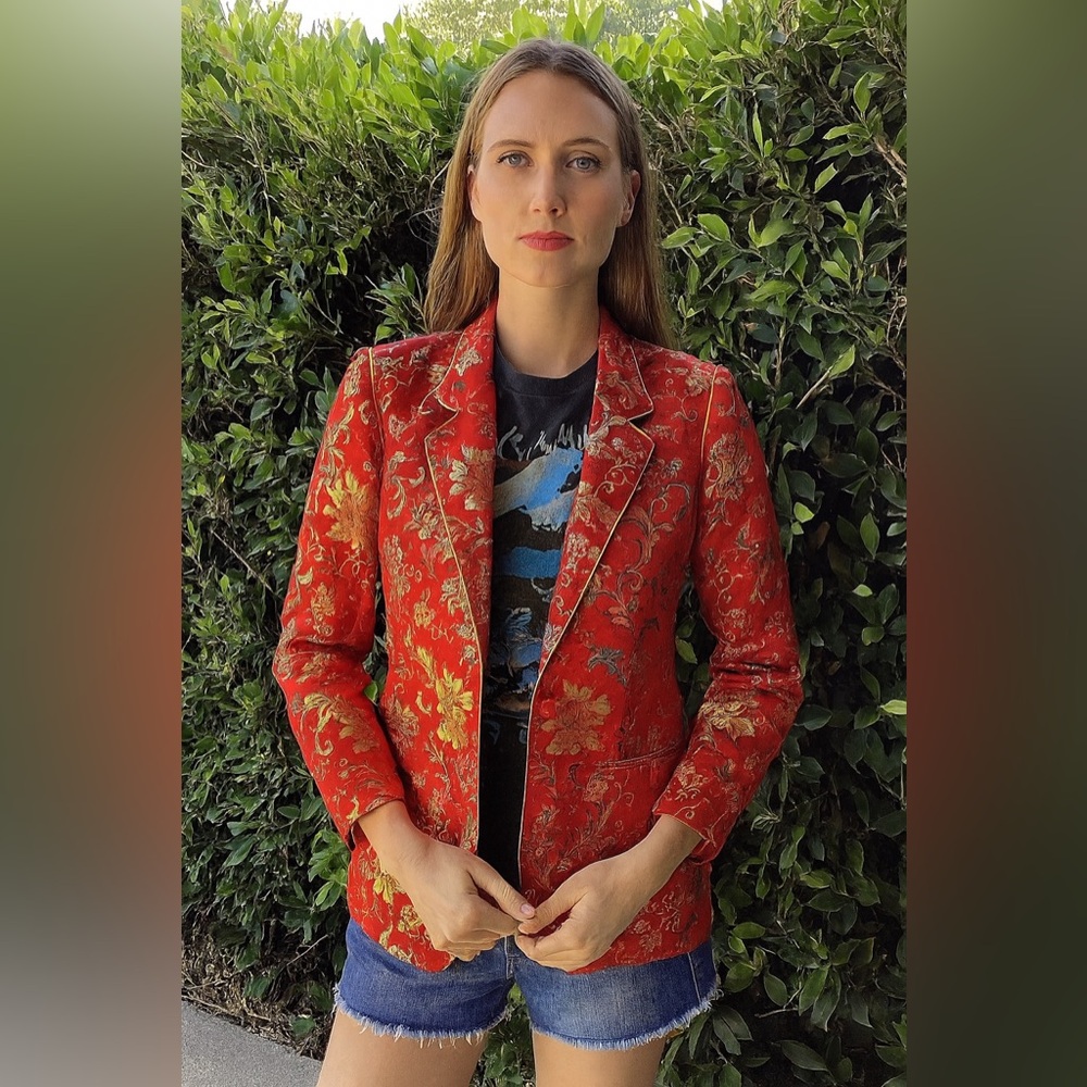 1980’s Exotic Chinoiserie Brocade Jacket